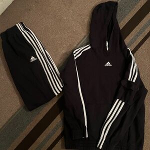 adidas big boys jogging suit